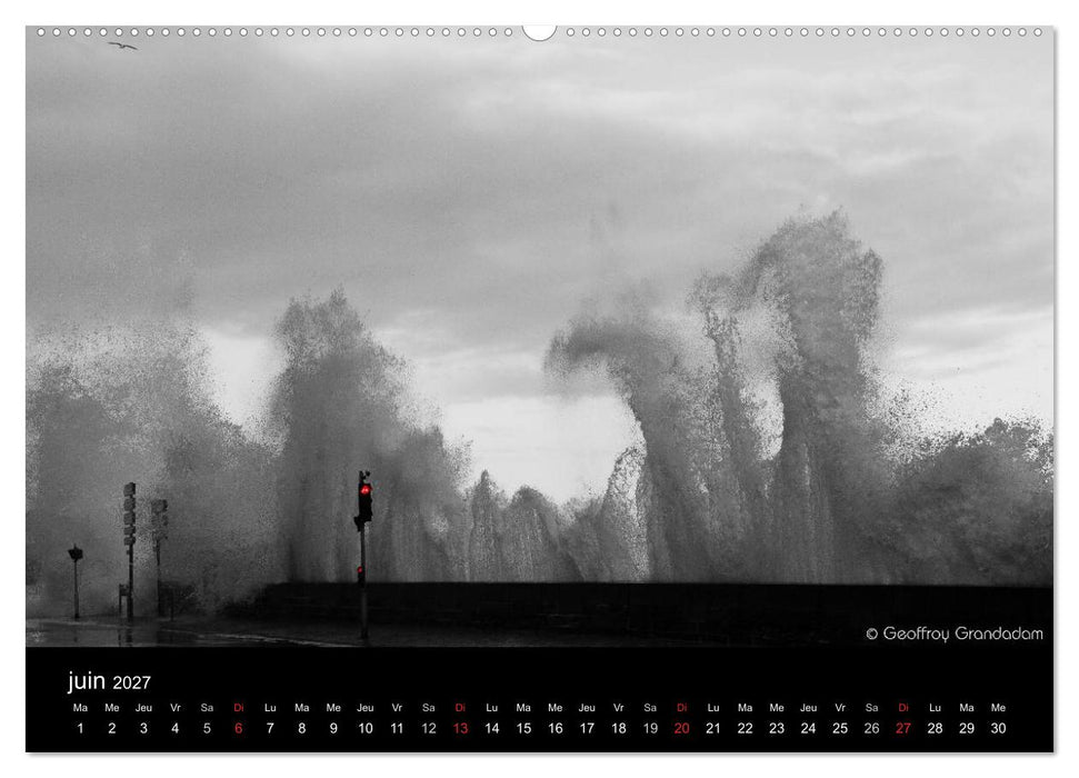 GRANDES MARÉES À SAINT-MALO (CALVENDO Calendrier supérieur 2027)