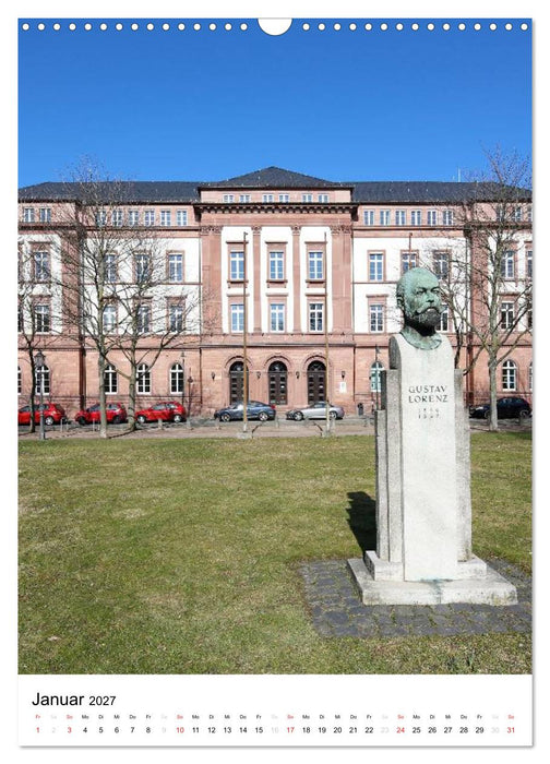 Darmstadt 2027 Bilder vom Frankfurter Taxifahrer Petrus Bodenstaff (CALVENDO Wandkalender 2027)