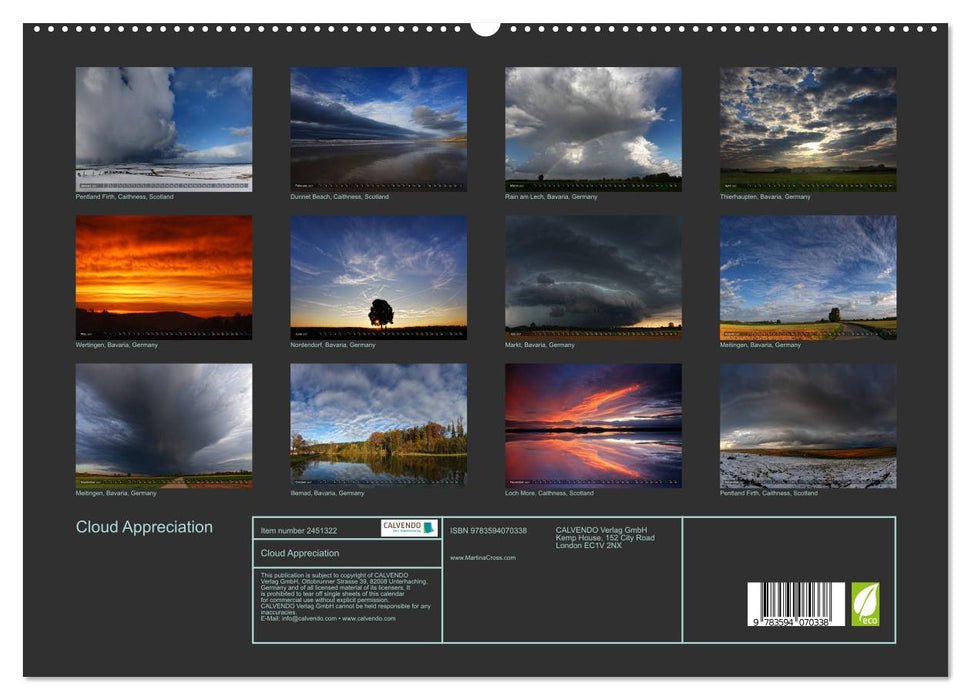 Cloud Appreciation (CALVENDO Premium-Calendar 2027)