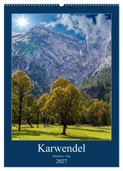 Karwendel - Hinterriss-Eng (CALVENDO Wandkalender 2027)