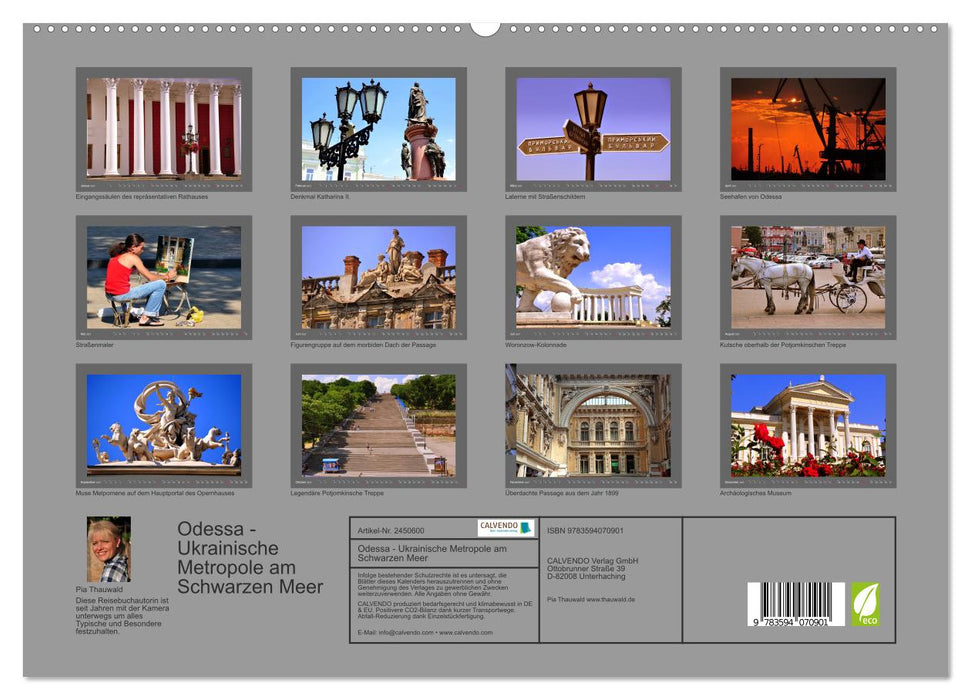 Odessa - Ukrainische Metropole am Schwarzen Meer (CALVENDO Premium Wandkalender 2027)