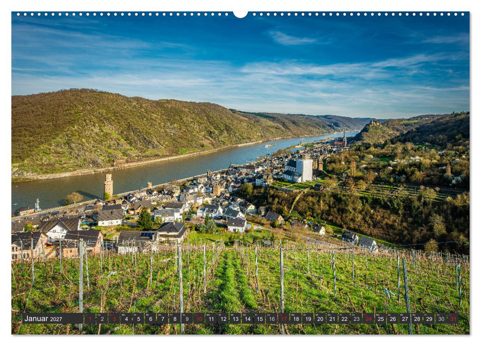 Oberwesel - Stadt der Türme (CALVENDO Premium Wandkalender 2027)