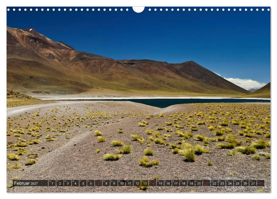 Atacama Wüste - Landschaften der Extreme (CALVENDO Wandkalender 2027)