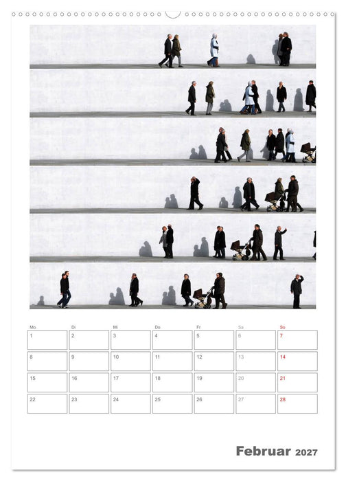 Wall People - Bilderserie von Eka Sharashidze (CALVENDO Wandkalender 2027)