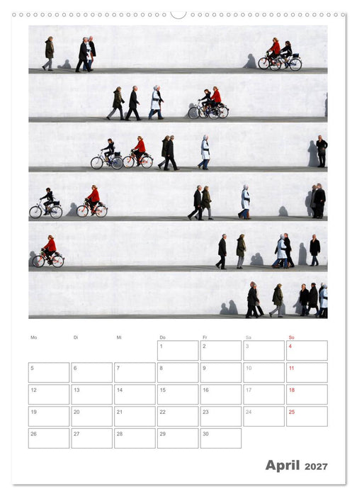 Wall People - Bilderserie von Eka Sharashidze (CALVENDO Wandkalender 2027)