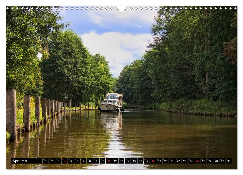 Mecklenburgische Seenplatte - zum Träumen schön (CALVENDO Wandkalender 2027)
