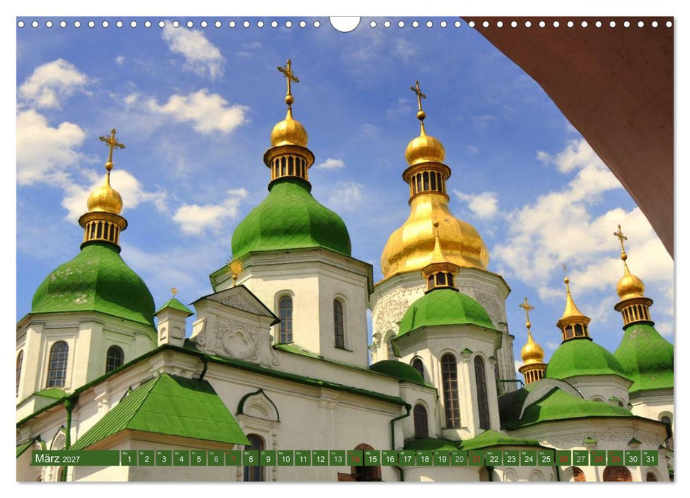 Kiew - Hauptstadt der Ukraine (CALVENDO Wandkalender 2027)