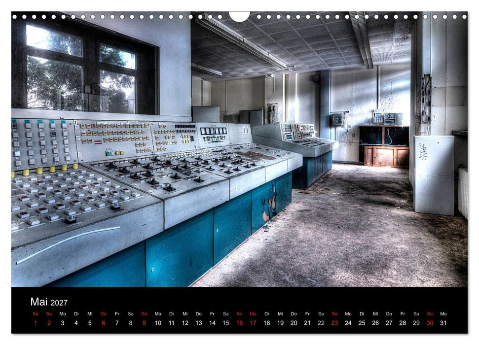 Verlassene Orte - Berlin - Brandenburg (CALVENDO Wandkalender 2027)
