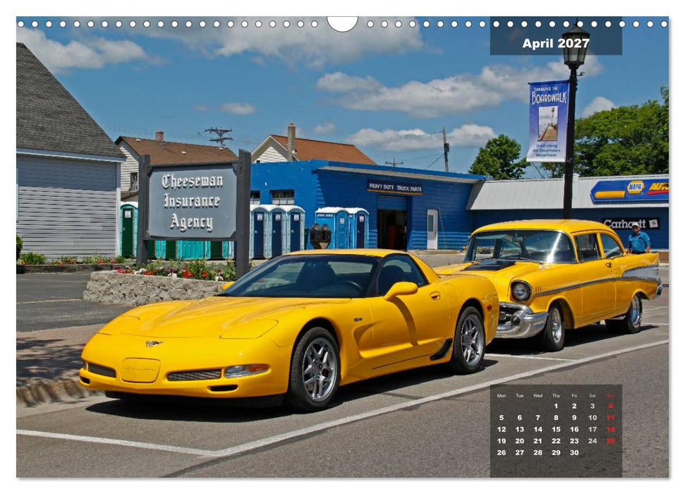 US Classic Cars (CALVENDO Monthly Calendar 2027)