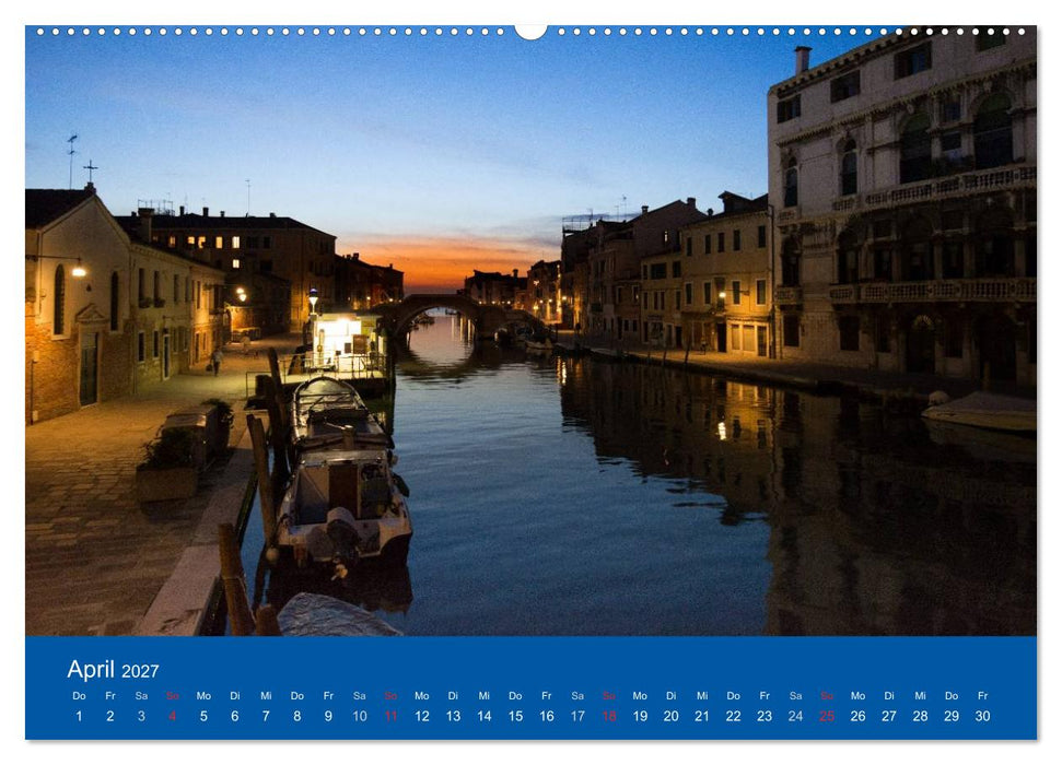 Mein lautloses Venedig (CALVENDO Wandkalender 2027)
