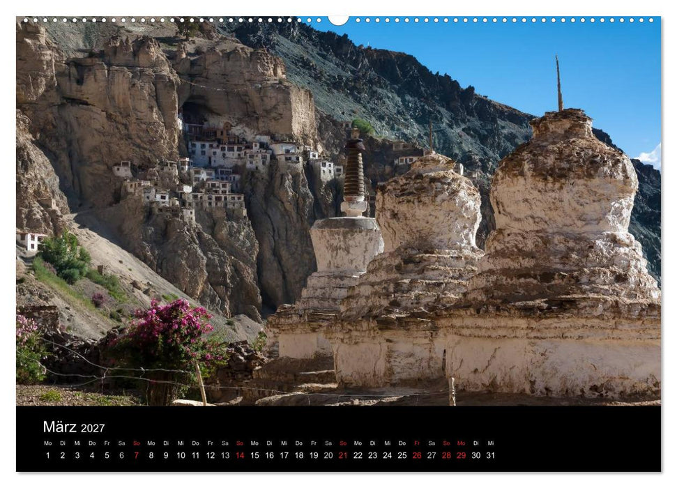 Buddhismus im Himalaya (CALVENDO Premium Wandkalender 2027)