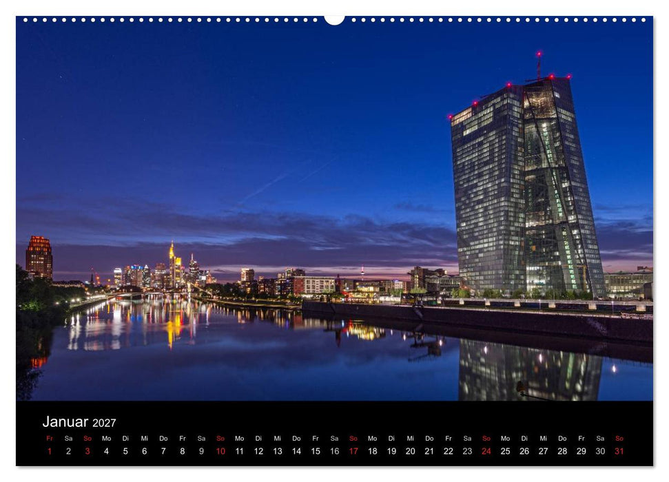 Frankfurt am Main (CALVENDO Premium Wandkalender 2027)
