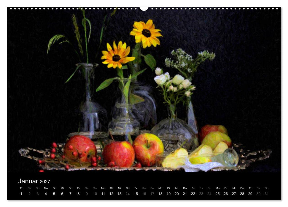 Neue alte Stillleben (CALVENDO Premium Wandkalender 2027)