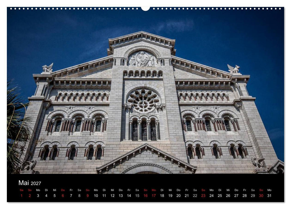 Monaco - Das Fürstentum an der französischen Mittelmeerküste (CALVENDO Wandkalender 2027)
