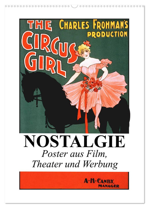 NOSTALGIE Poster aus Film, Theater und Werbung (CALVENDO Wandkalender 2027)