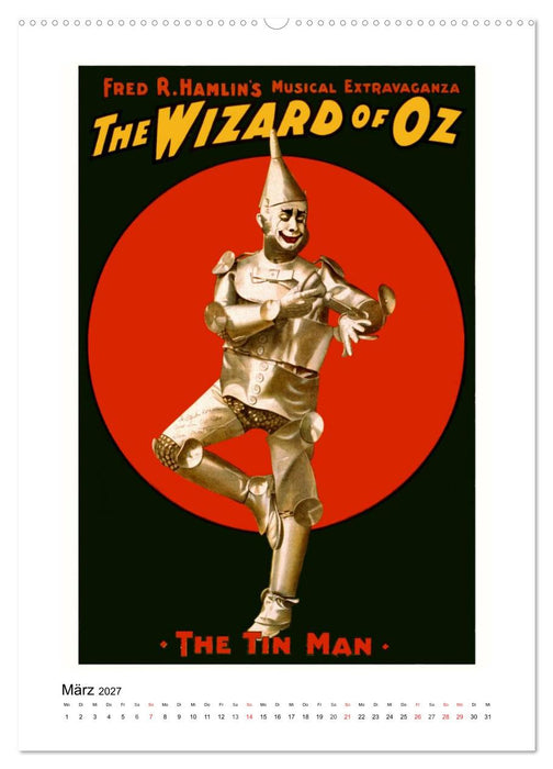 NOSTALGIE Poster aus Film, Theater und Werbung (CALVENDO Wandkalender 2027)