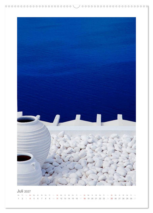SANTORINI - INSEL DES LICHTS (CALVENDO Premium Wandkalender 2027)