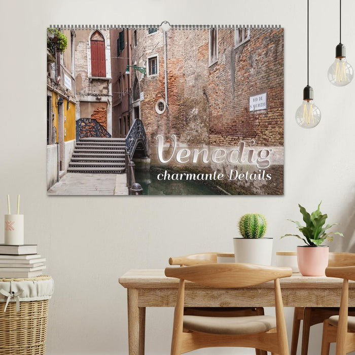 VENEDIG charmante Details (CALVENDO Wandkalender 2027)
