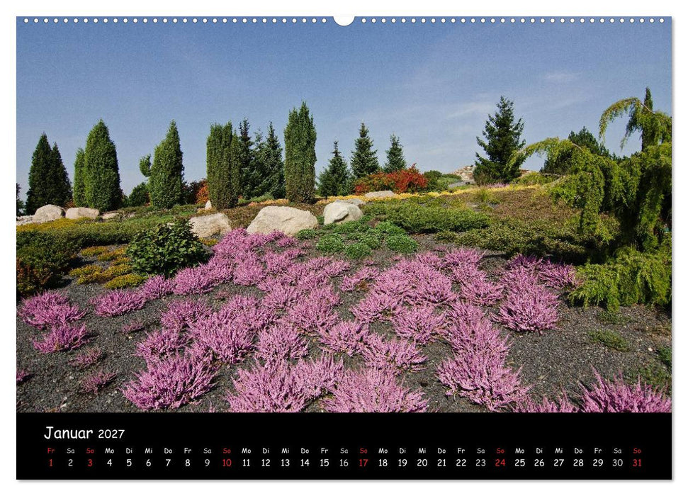 Findlingspark Nochten 2027 (CALVENDO Wandkalender 2027)