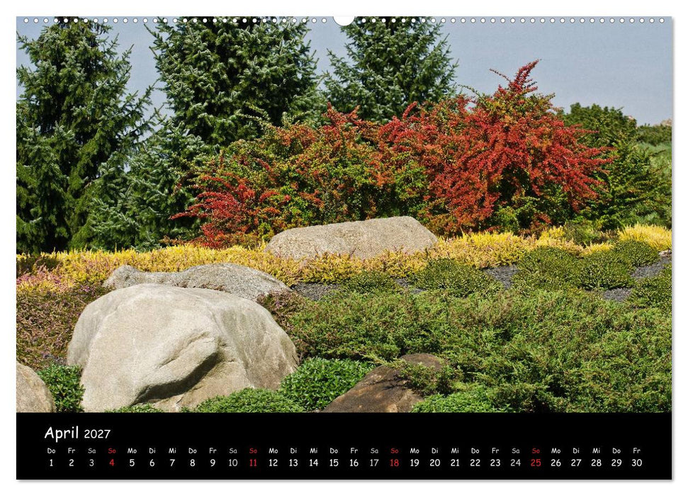 Findlingspark Nochten 2027 (CALVENDO Wandkalender 2027)