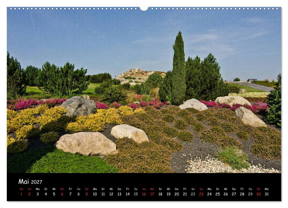 Findlingspark Nochten 2027 (CALVENDO Wandkalender 2027)
