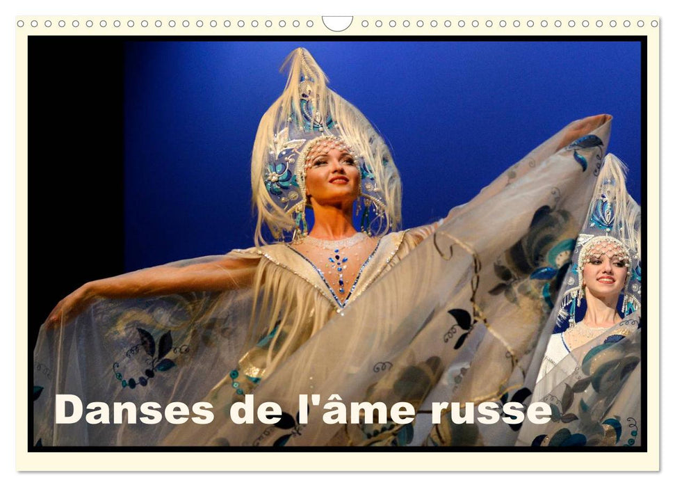 Danses de l'âme russe (CALVENDO Calendrier mensuel 2027)