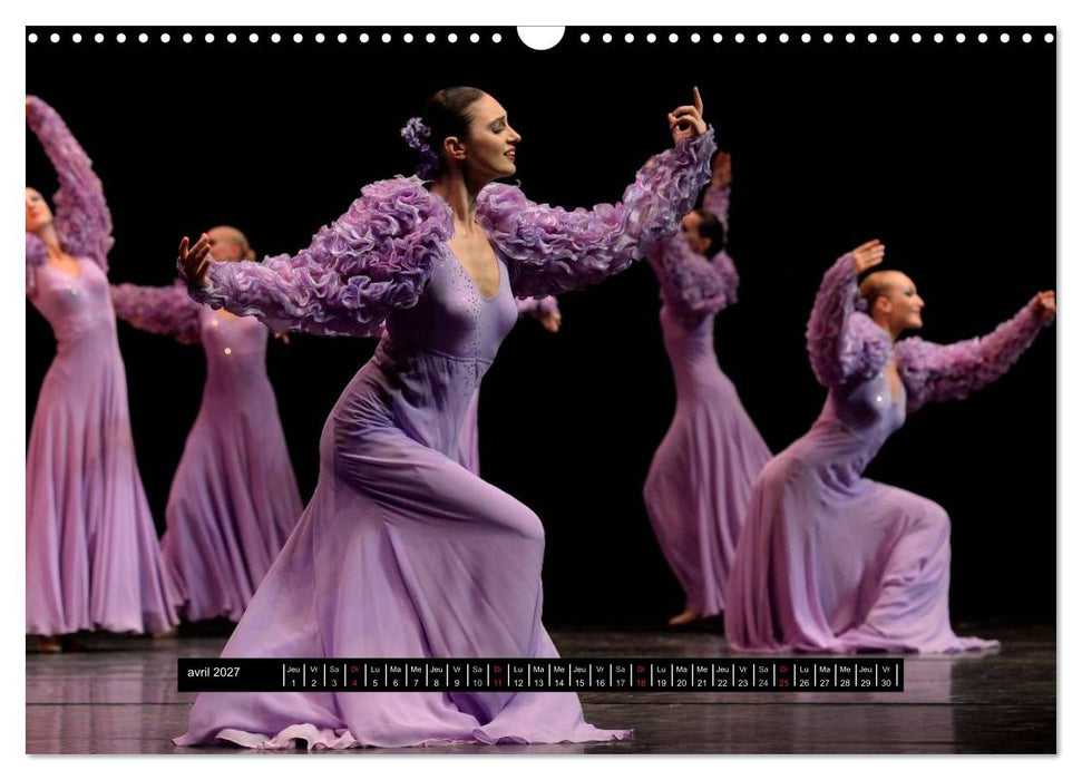 Danses de l'âme russe (CALVENDO Calendrier mensuel 2027)