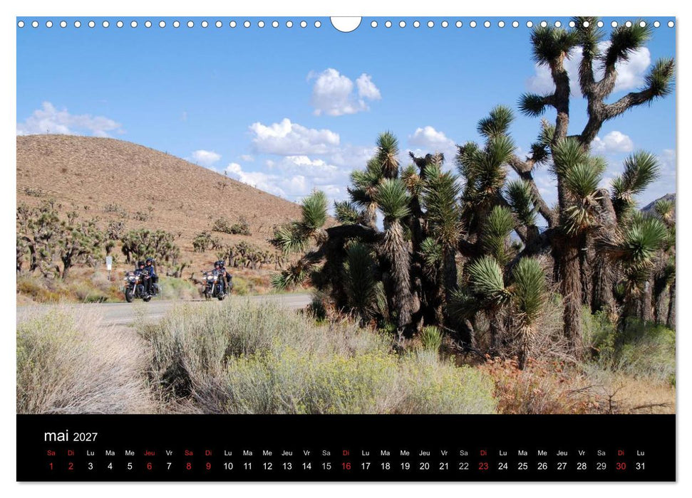 Born to be wild – Les États-Unis en Harley-Davidson (CALVENDO Calendrier mensuel 2027)