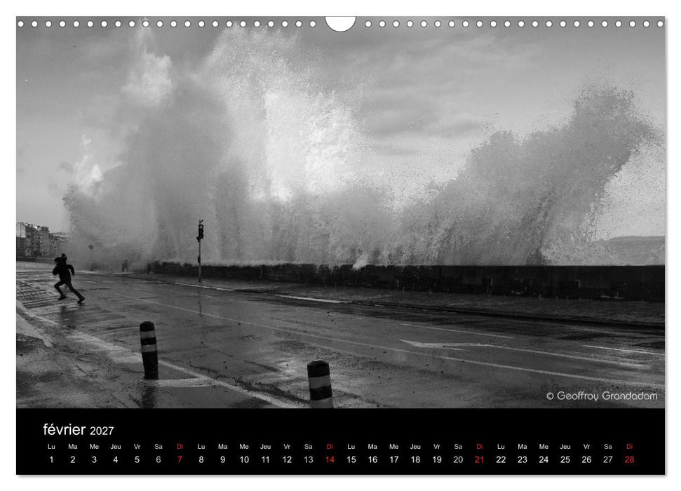 GRANDES MARÉES À SAINT-MALO (CALVENDO Calendrier mensuel 2027)
