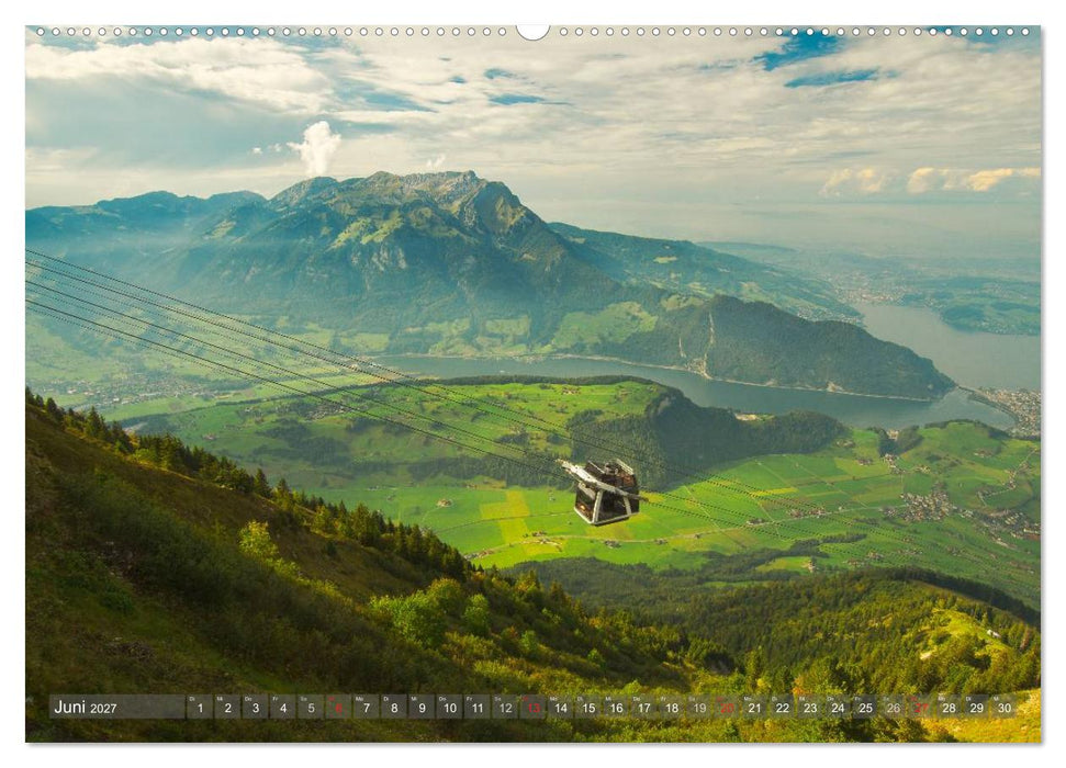Der Zauber der Schweizer Berge (CALVENDO Wandkalender 2027)