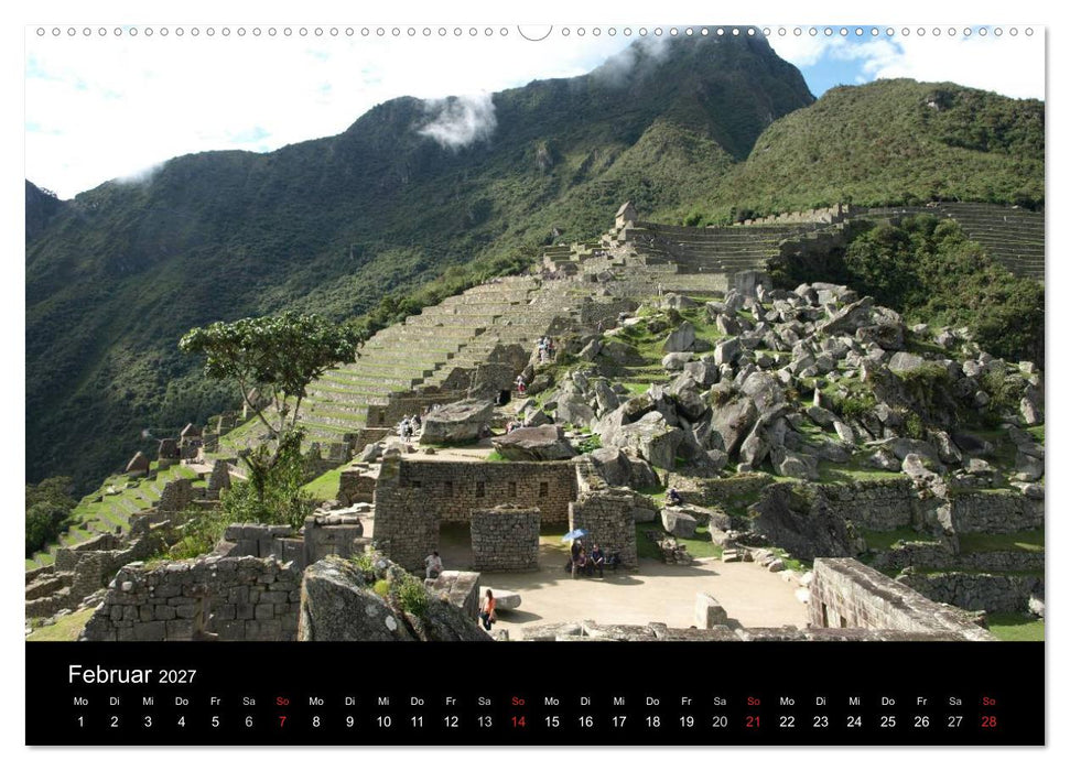 Machu Picchu - Die Stadt in den Wolken (CALVENDO Premium Wandkalender 2027)