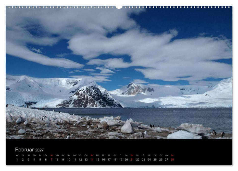 Antarktische Impressionen (CALVENDO Wandkalender 2027)