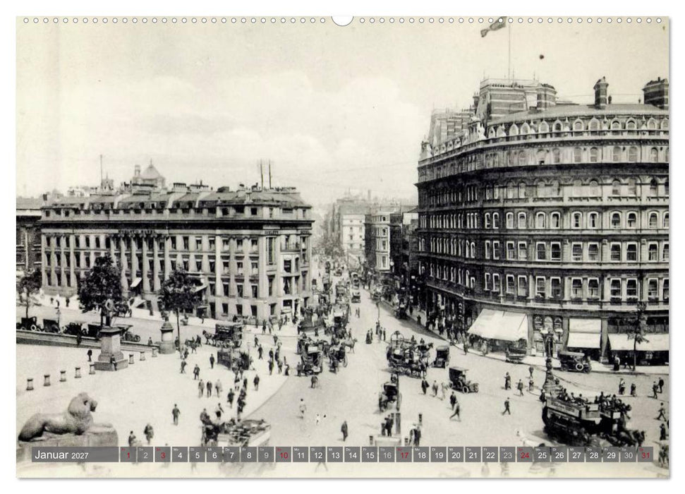 Schönes altes London in historischen Bildern (CALVENDO Wandkalender 2027)