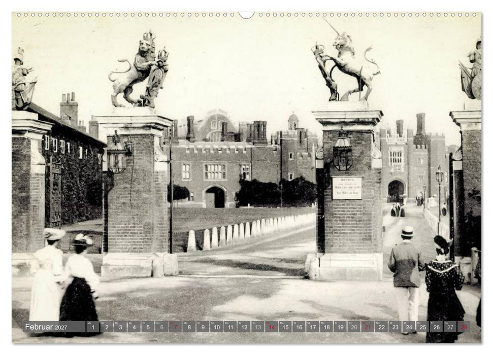 Schönes altes London in historischen Bildern (CALVENDO Wandkalender 2027)