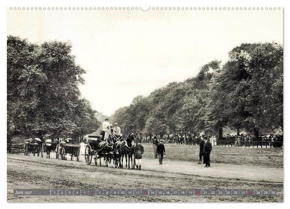 Schönes altes London in historischen Bildern (CALVENDO Wandkalender 2027)