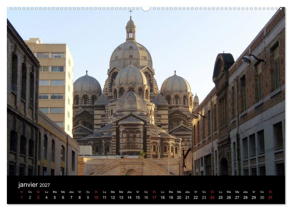 MARSEILLE (CALVENDO Calendrier supérieur 2027)