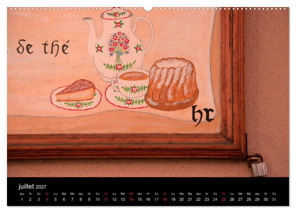 Détails d'Alsace (CALVENDO Calendrier supérieur 2027)