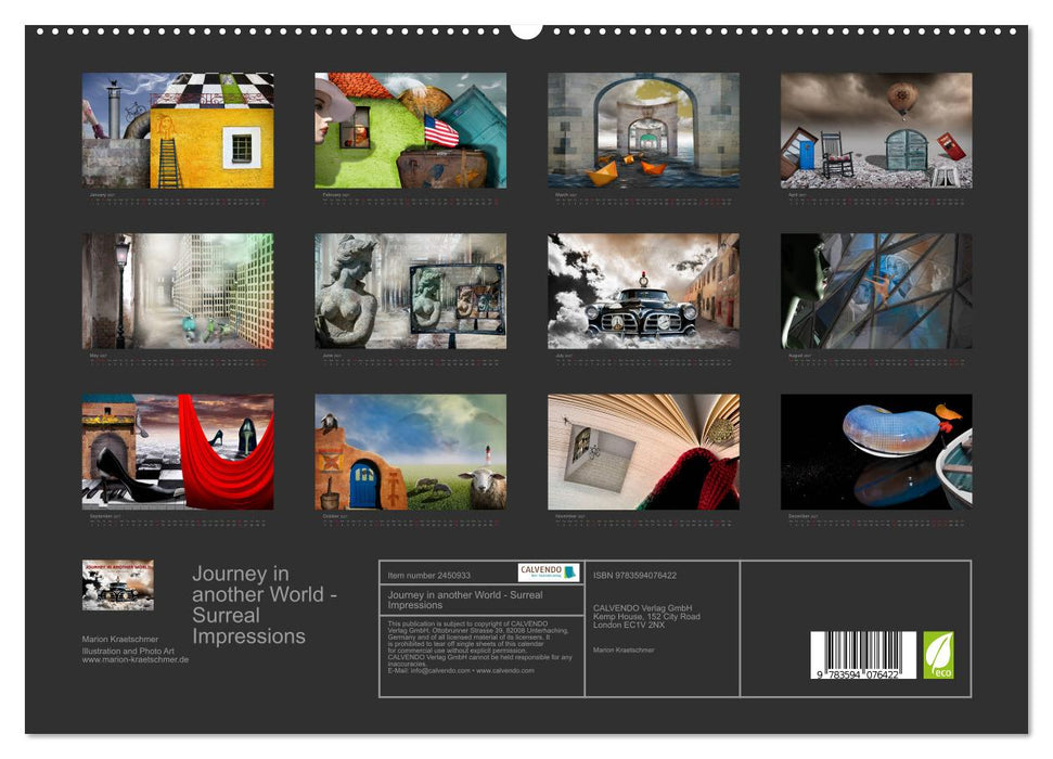 Journey in another World - Surreal Impressions (CALVENDO Premium-Calendar 2027)