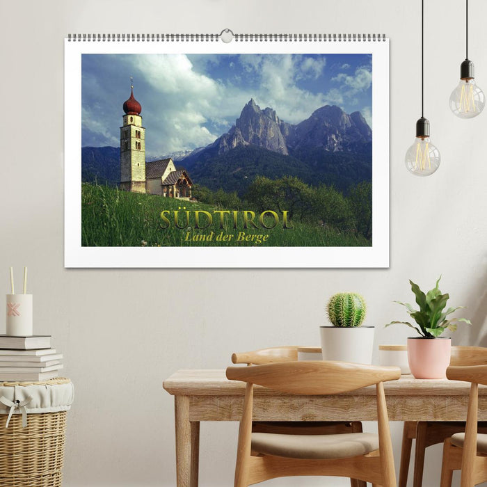 SÜDTIROL - Land der Berge (CALVENDO Wandkalender 2027)