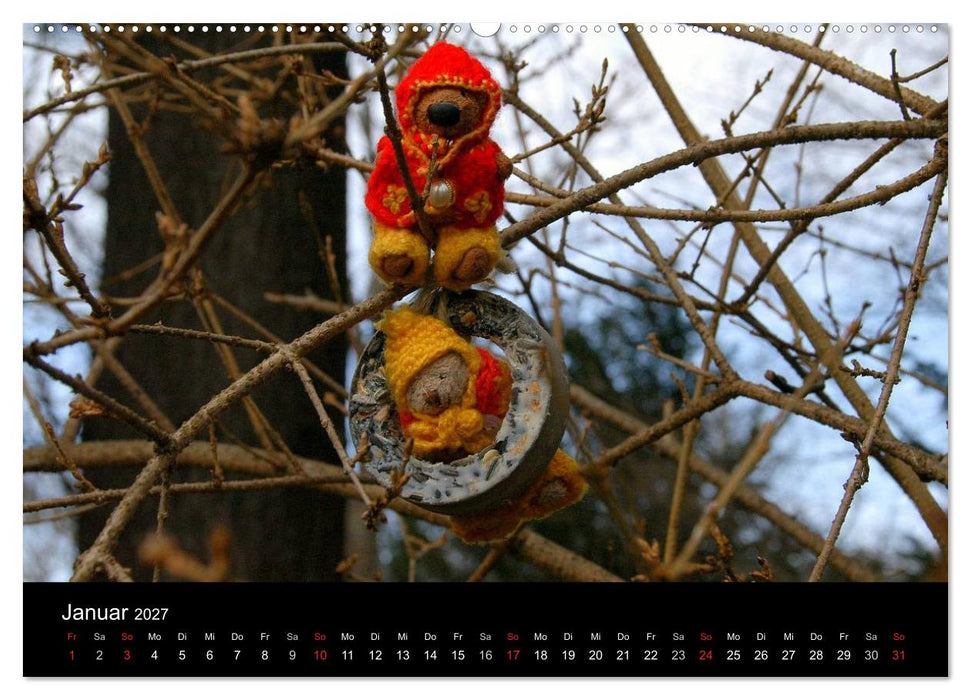 Der Bärchenkalender 2027 (CALVENDO Premium Wandkalender 2027)