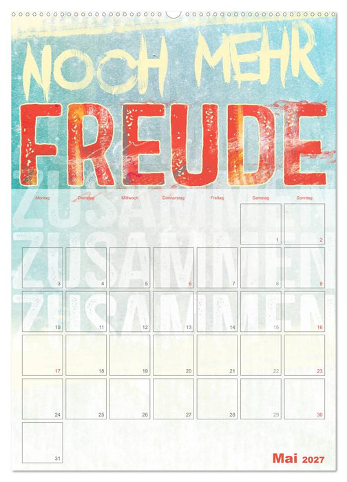 Liebe macht glücklich (CALVENDO Wandkalender 2027)