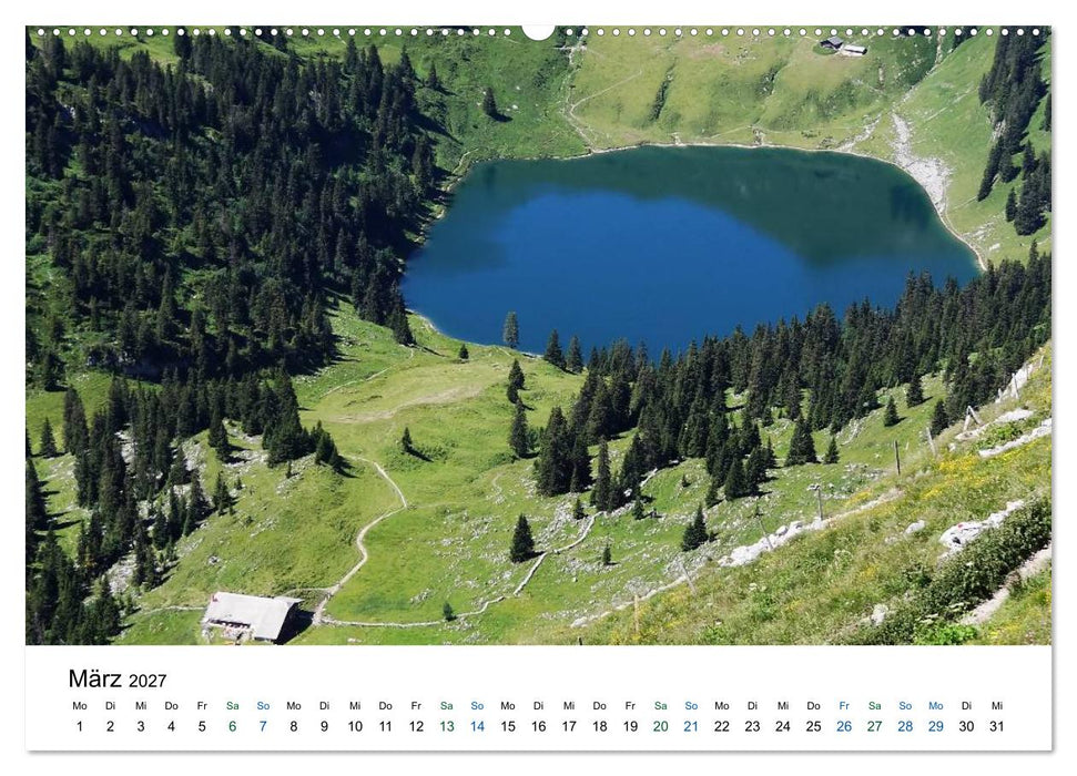 Stockhorn – Über Stock und Stein (CALVENDO Premium Wandkalender 2027)
