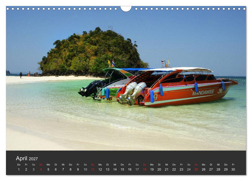 Thailand - exotisch und faszinierend (CALVENDO Wandkalender 2027)