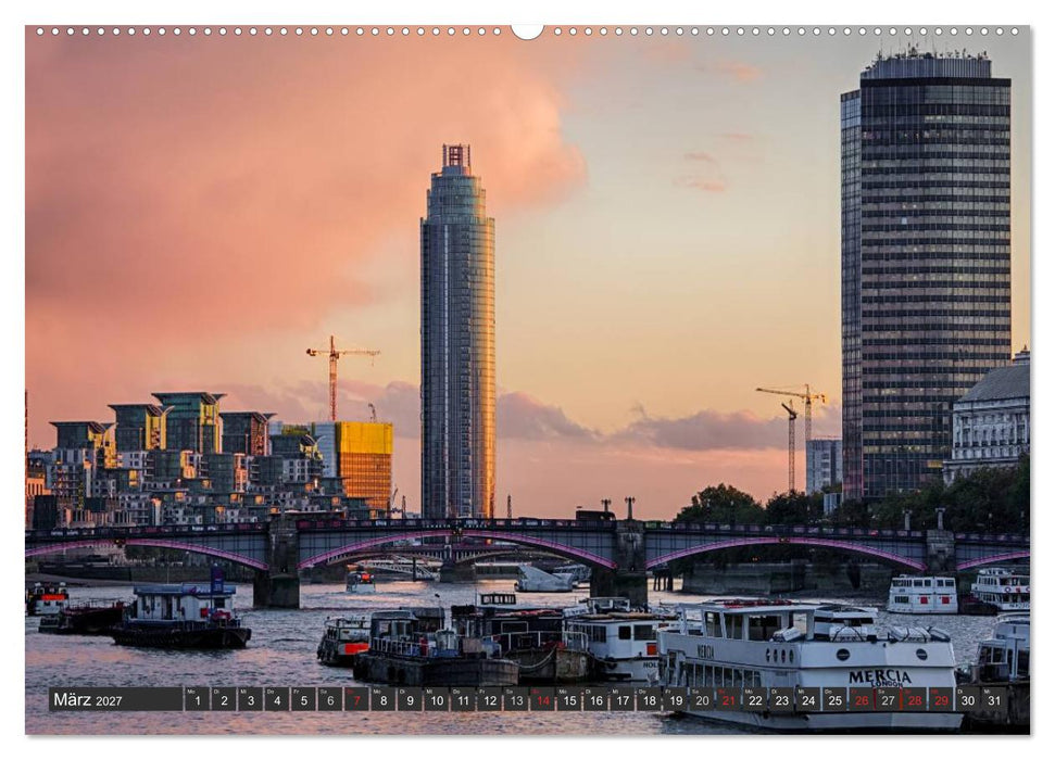 London Light (CALVENDO Wandkalender 2027)