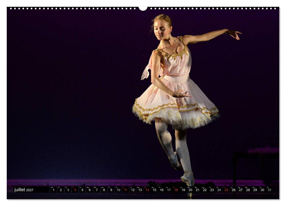 Vaganova, ballet impérial (CALVENDO Calendrier supérieur 2027)