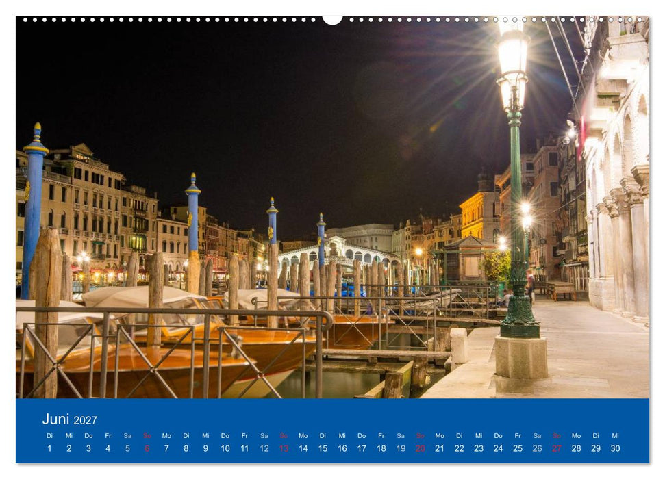 Mein lautloses Venedig (CALVENDO Premium Wandkalender 2027)