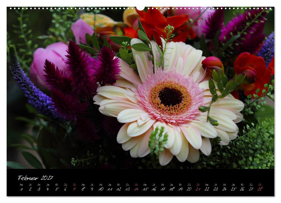 Florales Sonett - Visuelle Musik der Blumen (CALVENDO Premium Wandkalender 2027)