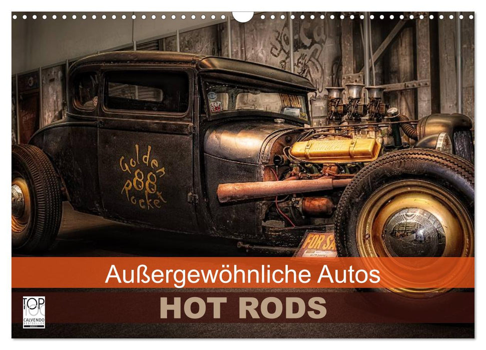 Außergewöhnliche Autos - Hot Rods (CALVENDO Wandkalender 2027)