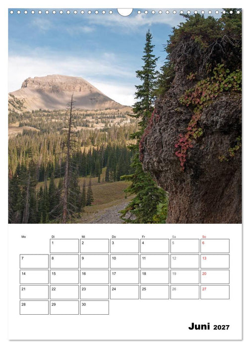 Yellowstone und Grand Tetons Nationalparks (CALVENDO Wandkalender 2027)