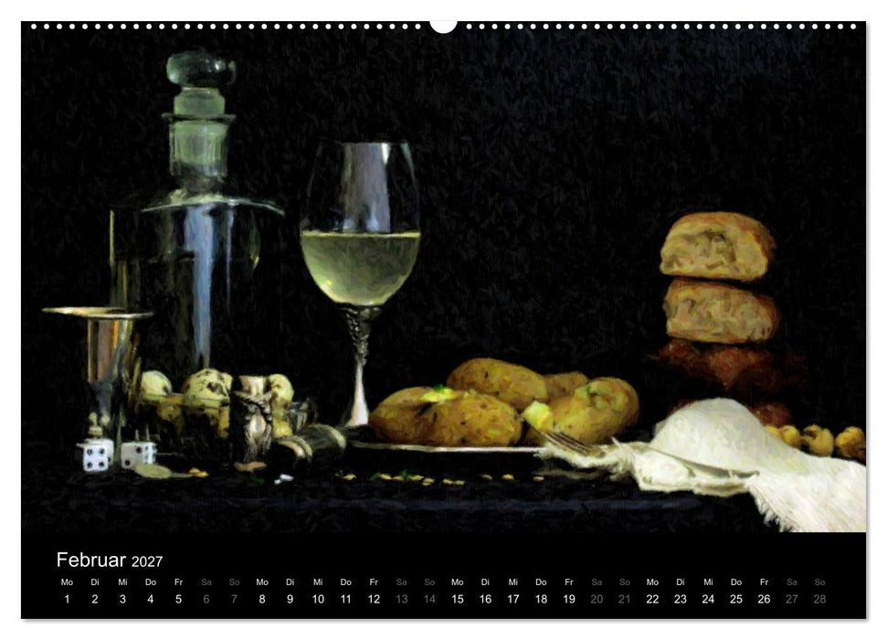 Neue alte Stillleben (CALVENDO Wandkalender 2027)
